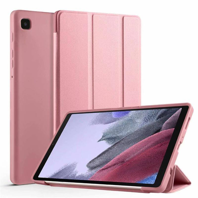 Fodral för Samsung Galaxy Tab A8 10.5 S9 S10 FE 10.9 Tab S6 lite A7 10.4 S7 S8 A9 plus 11 10.1 Smart Sömn/Vakna funda Stödfodral