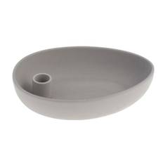 Ljusstake Lidatorp oval - Grå