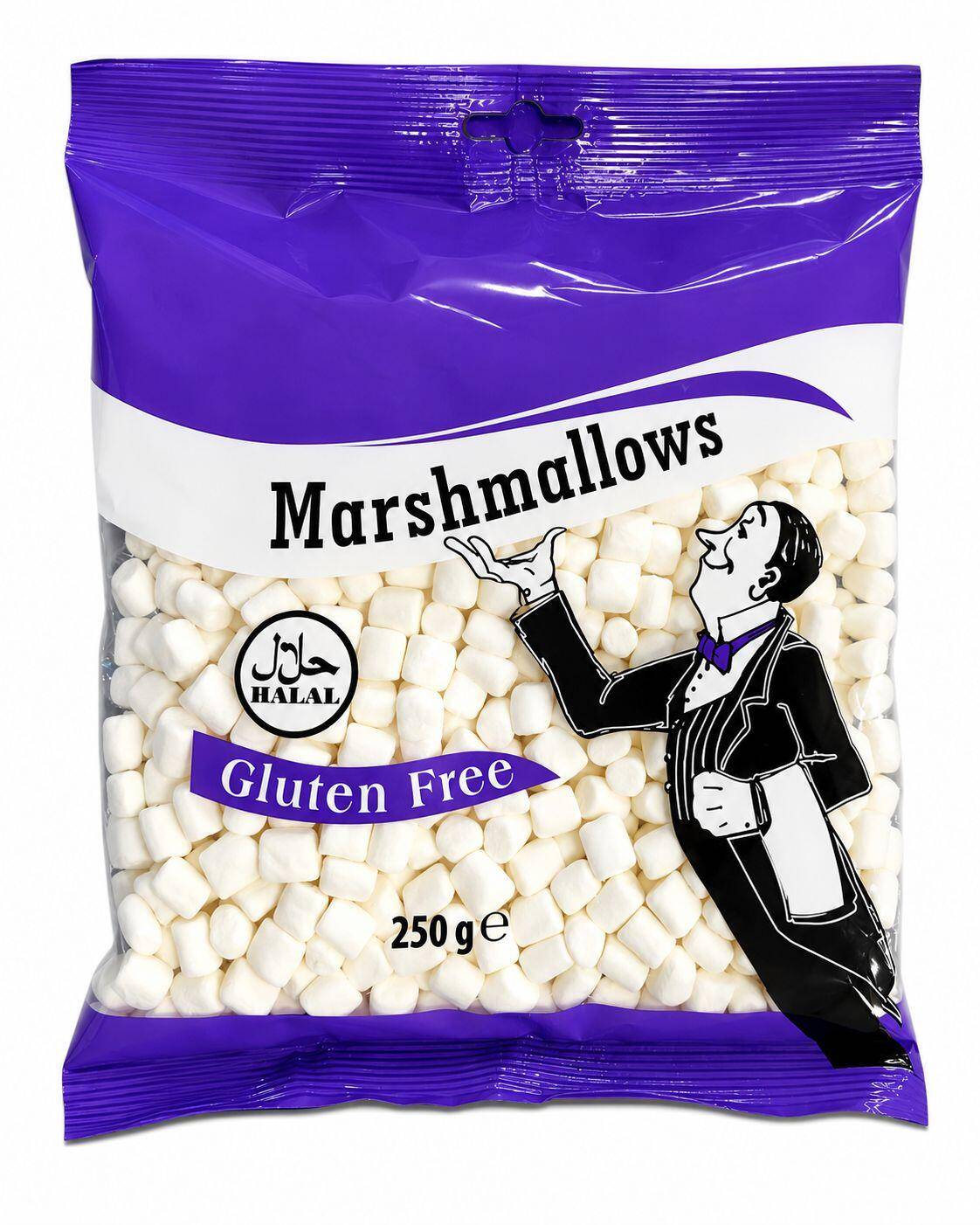 Marshmallows vanilla mini confetti, 250g