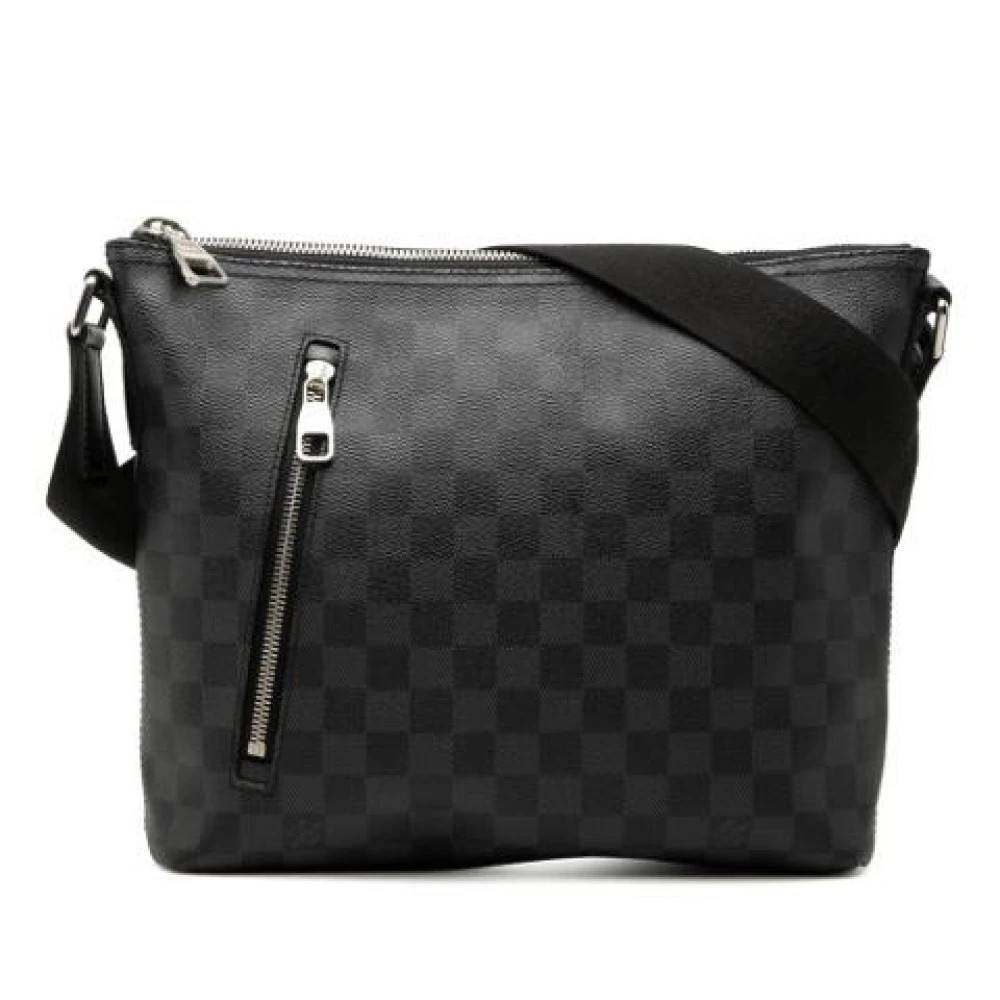 Louis Vuitton Vintage Pre-owned Damier Graphite Skuldertaske - Vintage - Dame - Sort - ONE SIZE - Uld