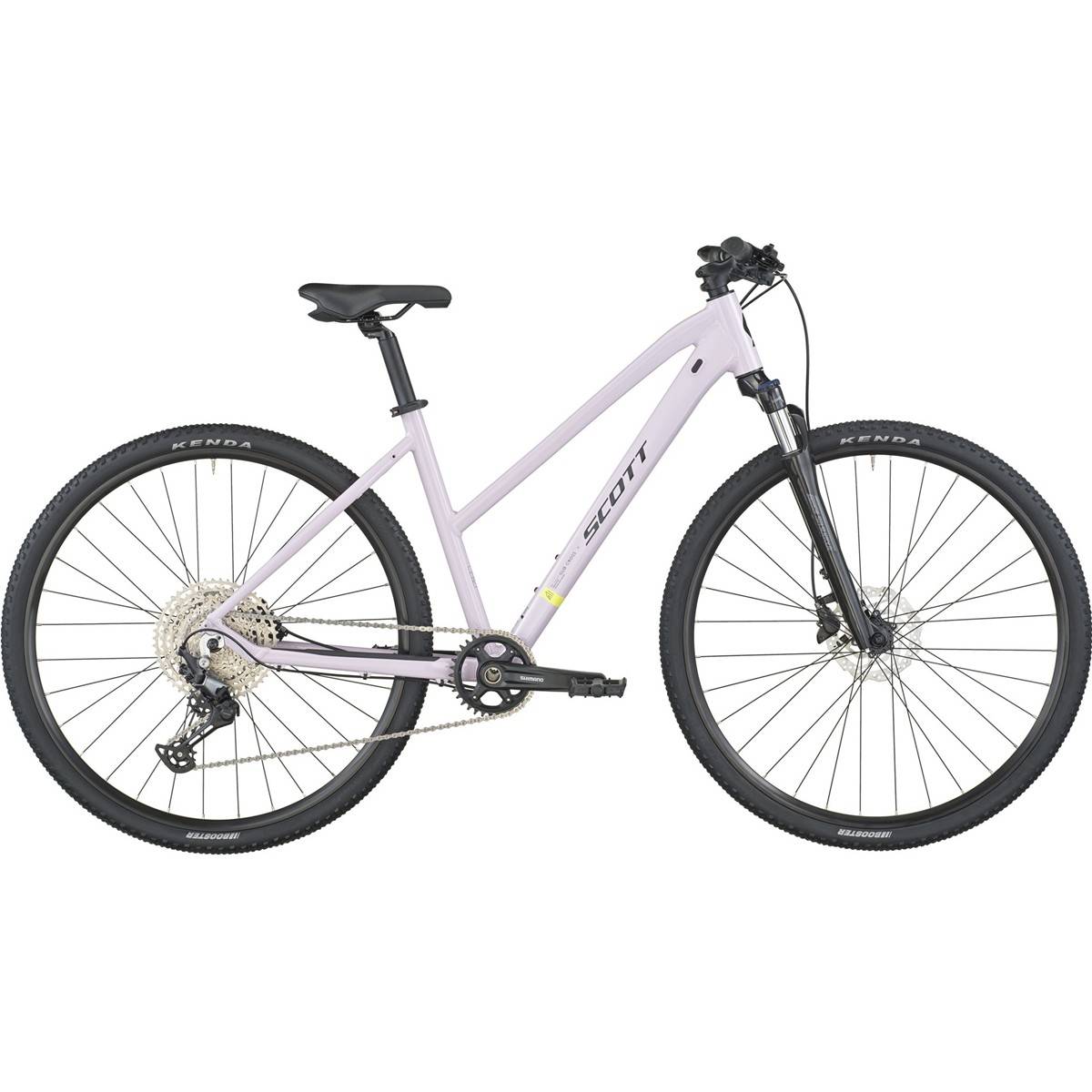 Hybridcykel Scott Sub Cross 10 Slope Violet Pink M - Rosa ( )