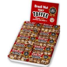 10 stk av 100g Walkers Brazil Nut Toffee i metallbricka