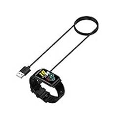 Galaxy Fit3 Watch laddningskabel för Samsung Galaxy Fit3 (SM-R390) SmartWatch magnetisk snabbladdningskabel (svart utan flisskydd)