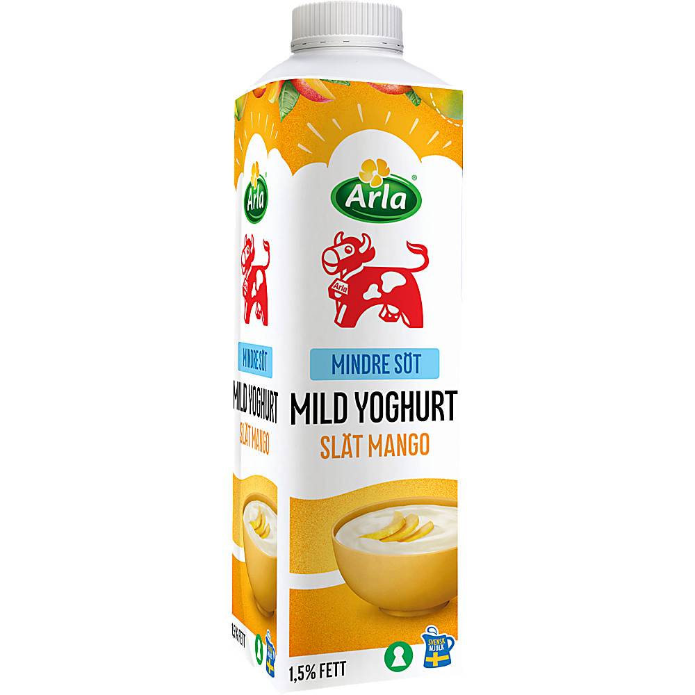 Mild Yoghurt Mango Mindre söt 1,5%