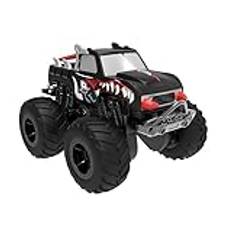 KADAYAYA Radiostyrd bil 1:20 amfibie RC monsterbil för barn, 4WD vattentät terrängbil, RC lastbil med 2 batterier, julklapp för pojkar, flickor, 6, 7, 8 år (röd)