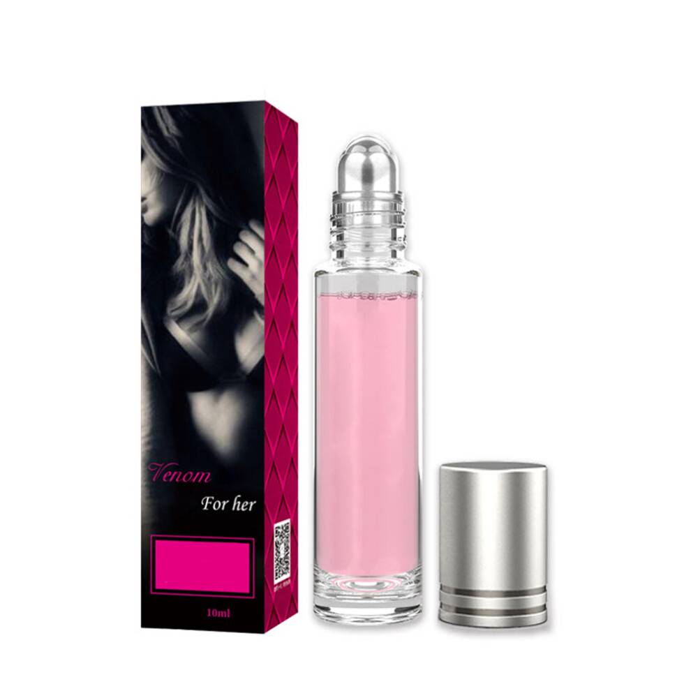 Feromon Oil4Women til at tiltrække mænd, videnskabeligt formuleret parfume med jasmin- og rosenessens, roll-on feromon-infunderet æterisk