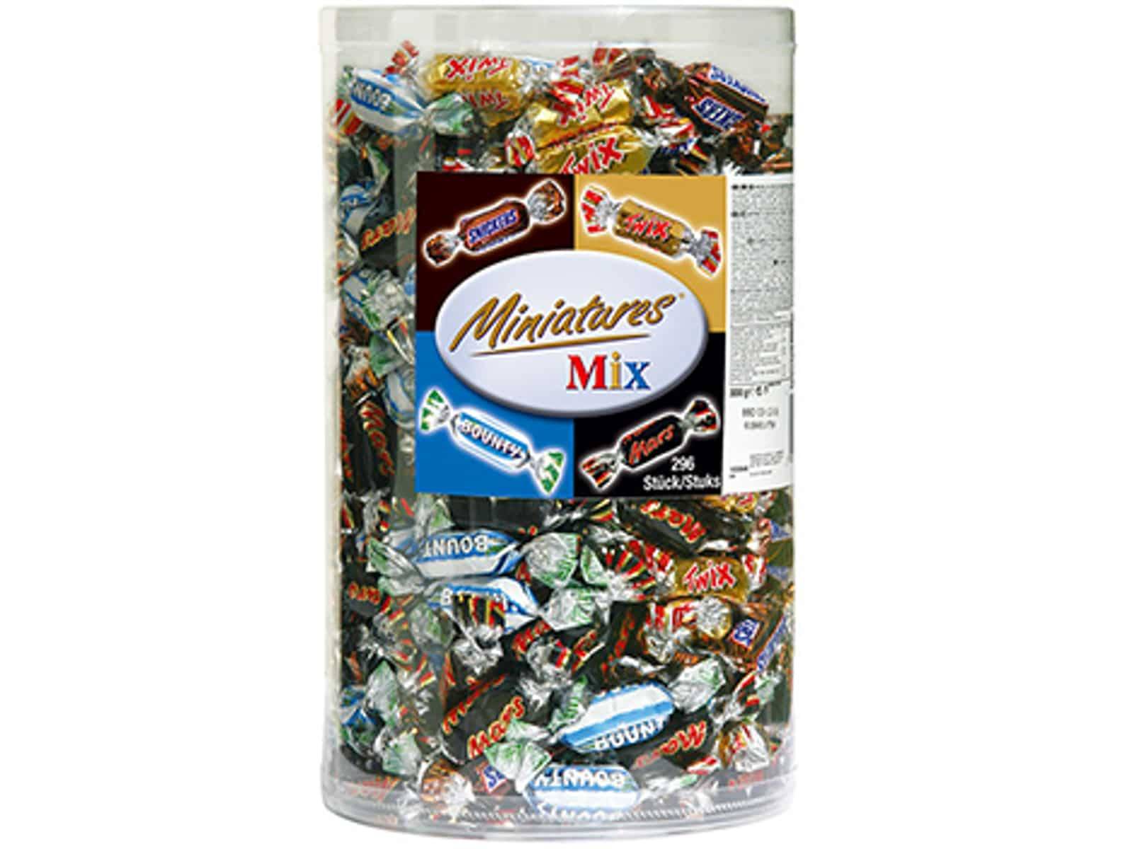 Chokolade Mixed Miniatures 3 kg