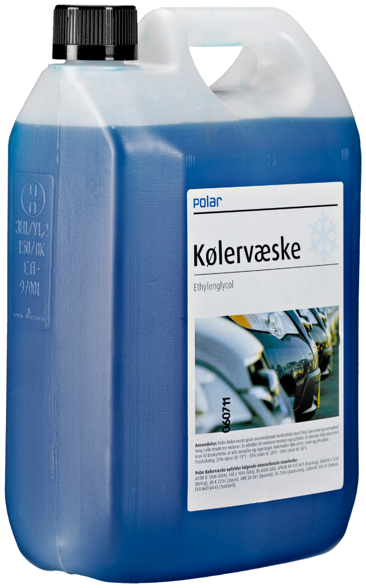 Kølervæske MEG/Blå 10 ltr. Polar