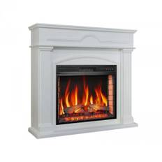 ArtiFlame Inverno ArtiLED 28 Hvid - Elektrisk Pejs - fritstående elpejs - LED-flammeeffekt