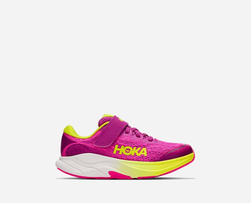 HOKA Rincon 4 Schuhe für Kinder in Fuchsia/Fuchsia Größe 34 2/3K | Straße