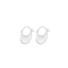 SMALL DAYLIGHT EARRINGS 16MM | SØLV