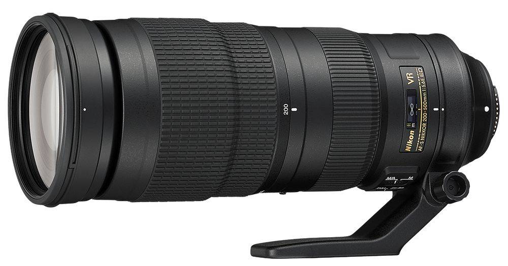 Nikon AF-S Nikkor E 200-500mm f/5.6 ED VR  Nikon FX