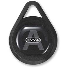 EVVA AirKey KeyTag für AirKey Zylinder - Identmedium Schlüsselanhänger - 5 Stück - schwarz