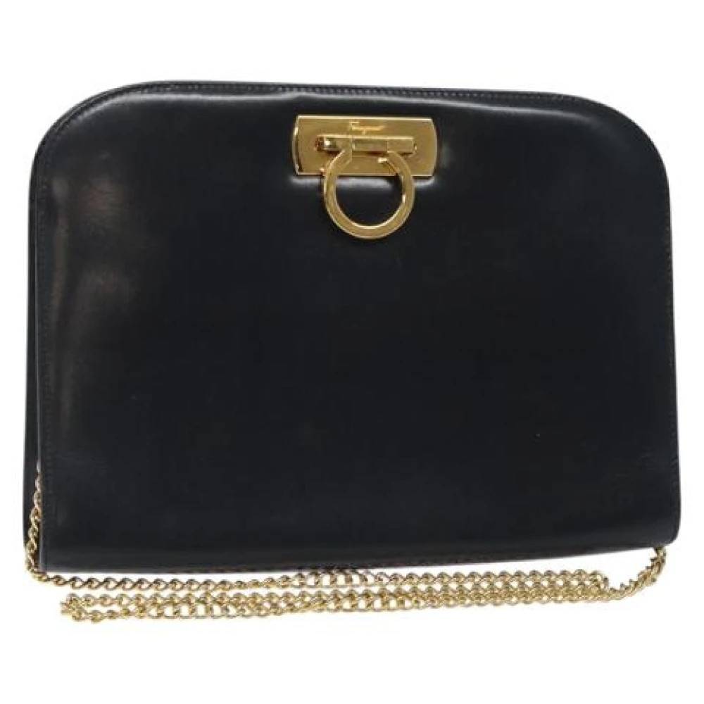 Salvatore Ferragamo Pre-owned - Pre-owned Laeder axelremsvskor Vintage - Dam - ONE Size -