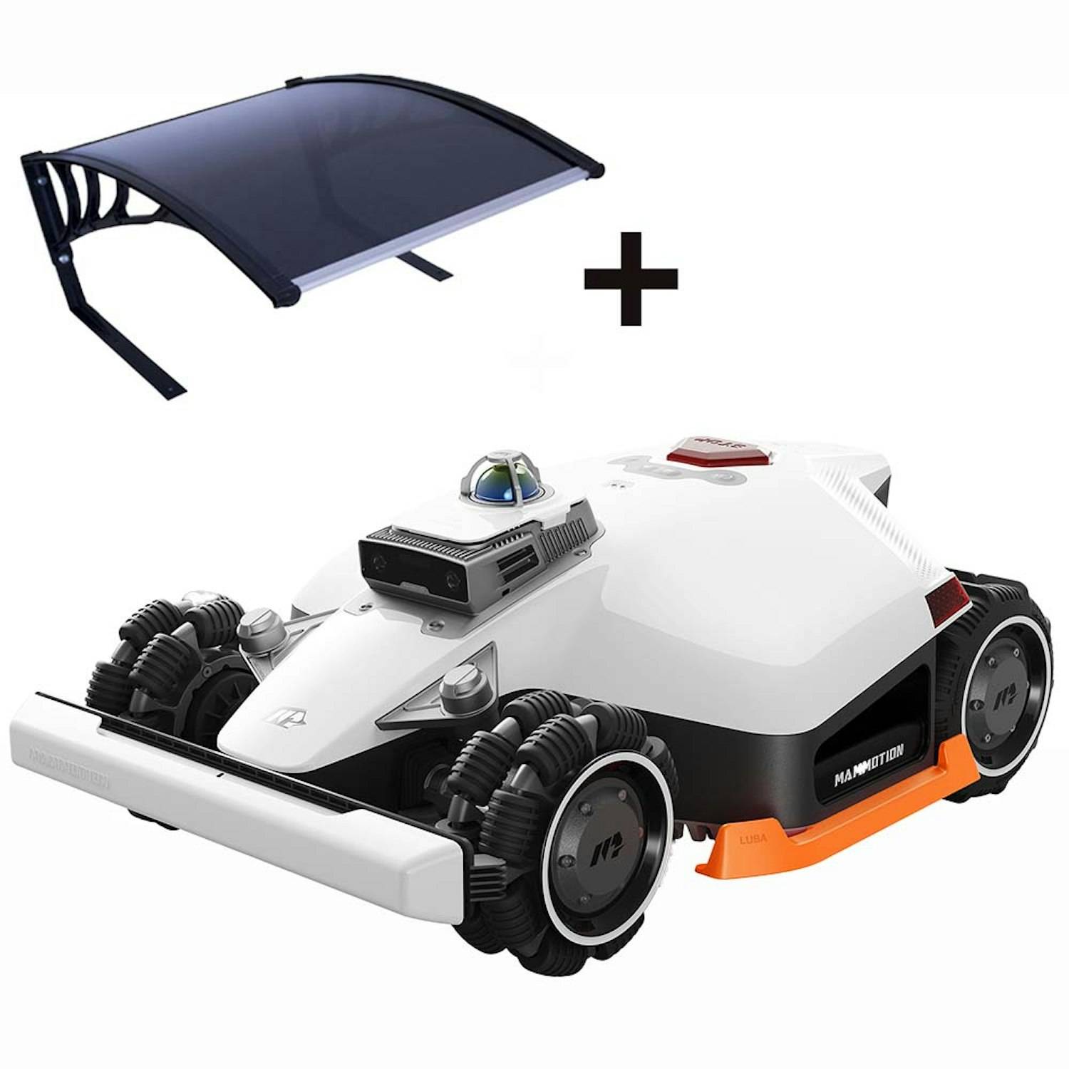 Pluspaket Robotgräsklippare Mammotion LUBA 3 AWD 3000 med Garage Utan Slinga