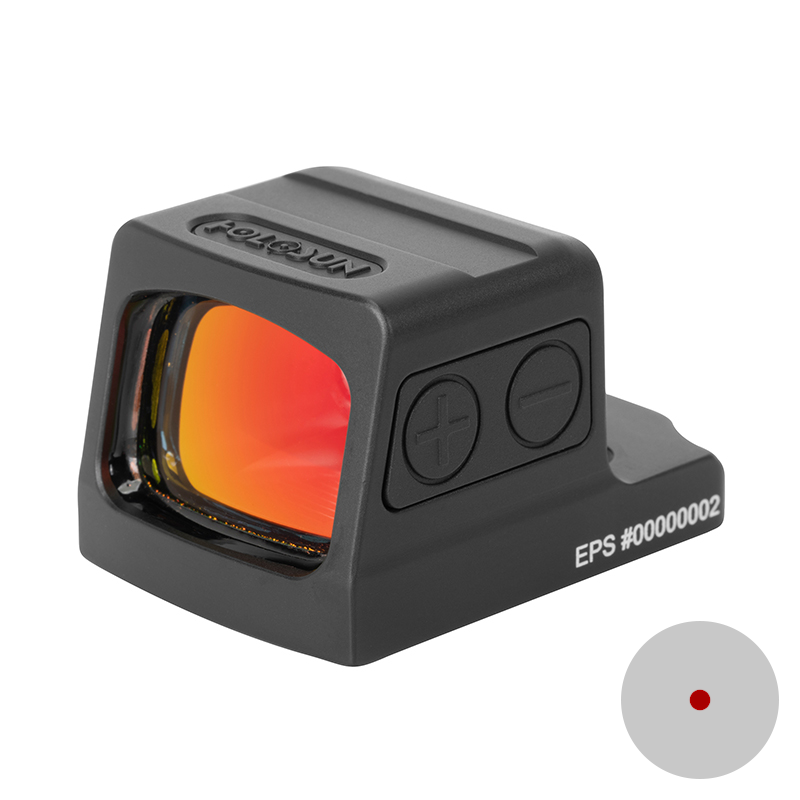 HOLOSUN EPS RD-6, Red 6 MOA Dot, 7075 Aluminum, Enclosed