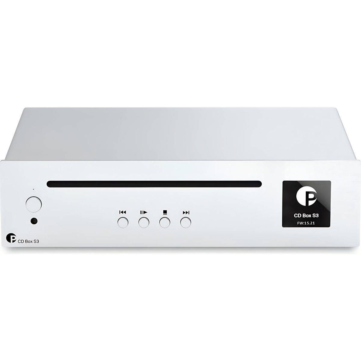 Pro-Ject CD Box S3 silver - Högkvalitativ CD-spelare, Drive