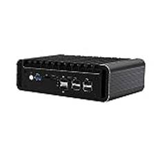 Micro Firewall Appliance, Mini PC, pFsense Plus, Mikrotik, OPNsense, VPN, Router PC, Intel Alder Lake-N 12th Gen N100, HUNSN RJ47, 6 x 2.5GbE I226-V, 2 x HDMI2.1, TF, Type-C, 16G DDR5 RAM, 512G SSD