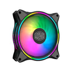 Cooler Master MasterFan MF120 HALO - Kabinet køler - 120mm - Sort med RGB LED lys - 30 dBA