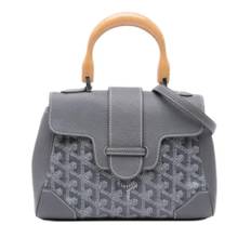 Goyard Vintage, Pre-owned, Dame, Grå, ONE SIZE, Tyl, Pre-owned Laeder goyard-tasker