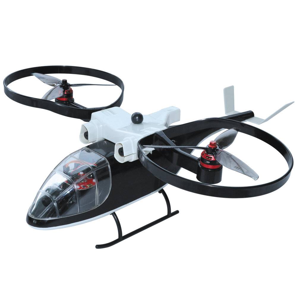 KY-Z2 6CH Tvåaxlad borstlös helikopter RTF Stöd för GPS Retur Enkel Knappstart