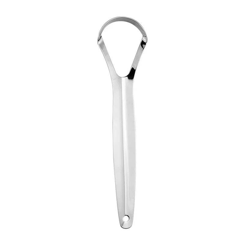 Stainless Steel Tongue Scraper for Halitosis Oral Care Removes Tongue Coating Effectively Cleaner Tool for Fresh Breath