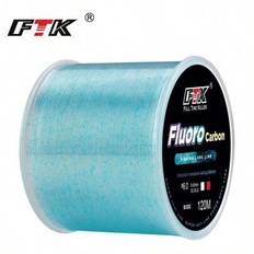 120M fluorkarbonbeläggning Fisklina 0,14 mm-0,50 mm 4,13LB-34,32LB Kolfiber Leader Line Fiskedrag Wire Sjunklina Japan - Multifärgad (Multi-size)