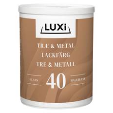 Træ & Metal 40 renhvid (RAL 9010) 0,75 liter - Luxi