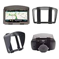 Digicharge Sat Nav solskydd för 20 cm Garmin Drivesmart 86, Camper 895, Camper 890, Dezl LGV810, Dezl LGV800 8 tum GPS anti-bländning