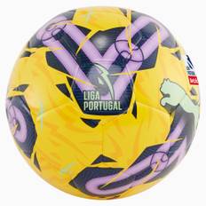 Puma Orbita Liga Portugal Hybrid Football, Yellow, Size 3, Accessories