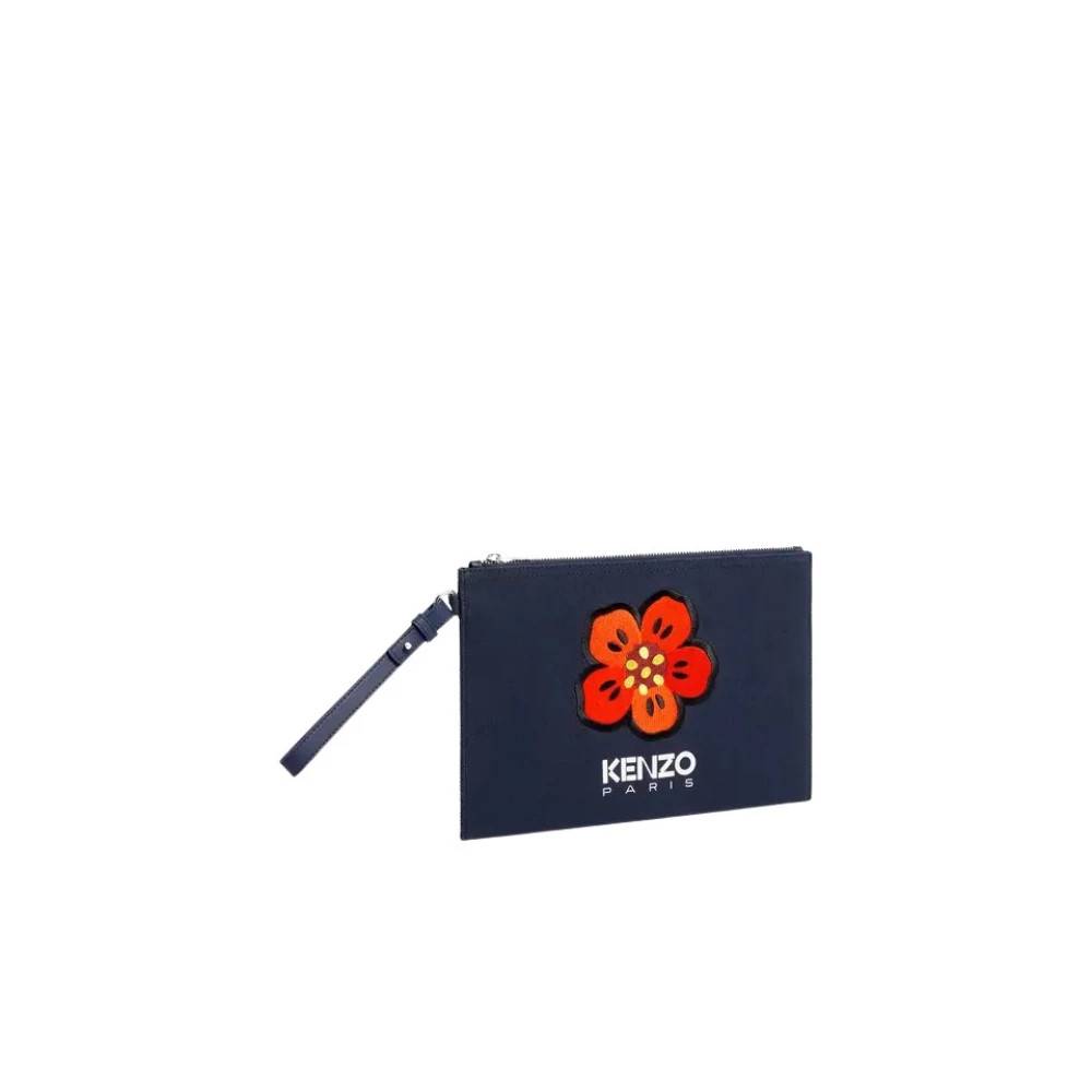 Kenzo Clutches - Tasker - Dame - Blå - ONE SIZE -