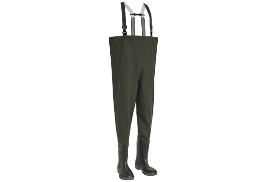 Waders heavy duty 190000 oliv str. 39
