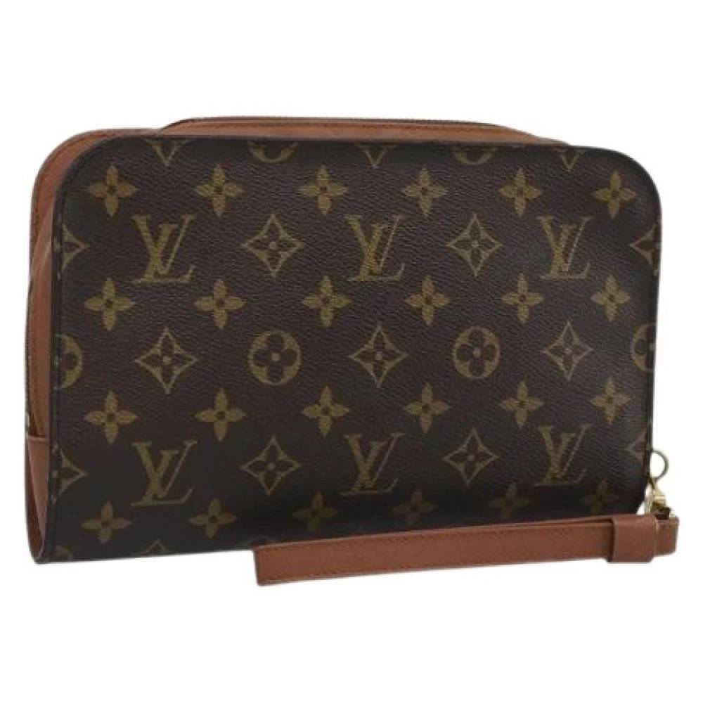 Louis Vuitton Vintage Pre-owned Clutch Taske - Vintage - Dame - Brun - ONE SIZE -