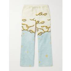 AMIRI KIDS - Sunscape Printed Cotton-Flannel Pyjama Trousers - Men - Multi - 10