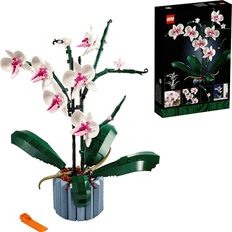 Byg Din Egen LEGO Orchid - Smuk Kunstig Plante til Hjemmet - 103