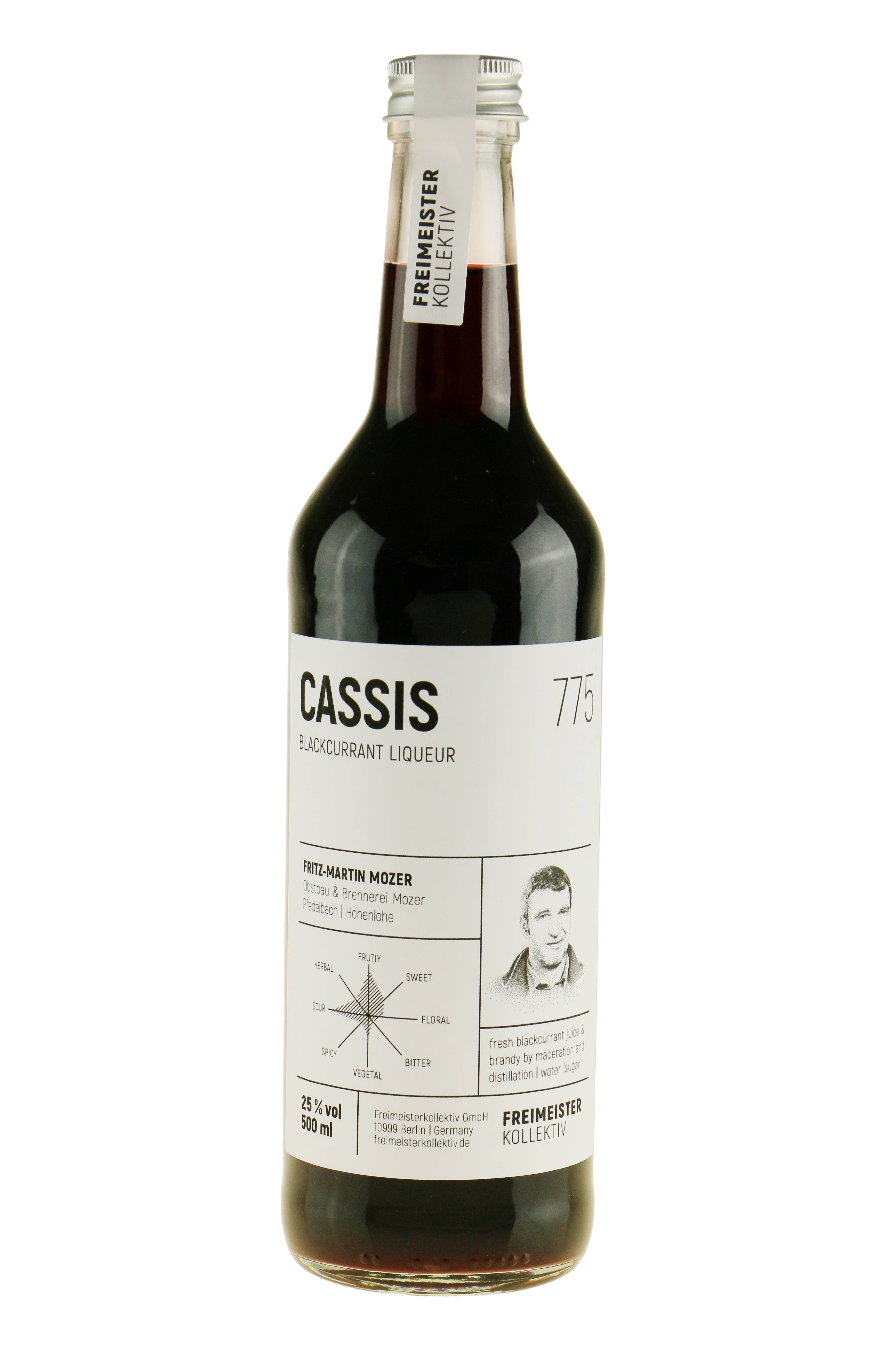 Freimeister Cassis Liqueur 775, 50 cl. - 25% | 50 CL..
