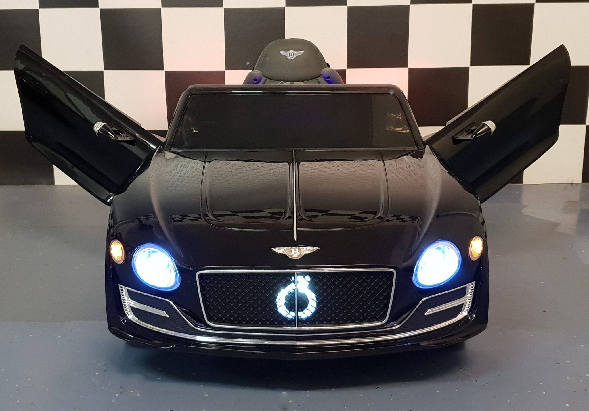 Bentley børnebil EXP 12 volt sort