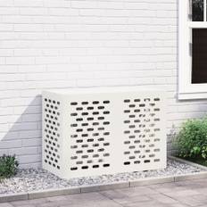 Täckning för Luftkonditionering Vit 100 x 50 x 70 cm Stål