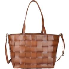 ADAX Limona Shopper Meike Dam Stl. - Axelremsväskor Från Magasin - Chestnut (29x25x16,5)
