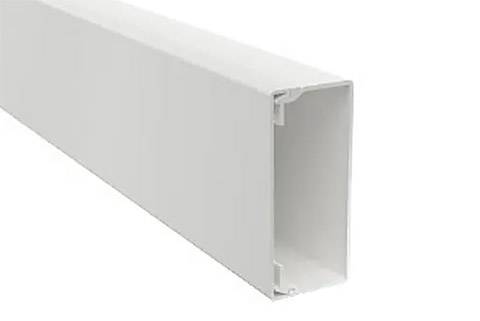 OBO WDK40090VW plast kabelkanal, hvid (40x90 mm. 2 meter) | 2 stk
