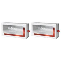 2st IsaDora Instant Glam Gift Box Mascara + Eyeliner + Lip Gloss + Makeup Bag