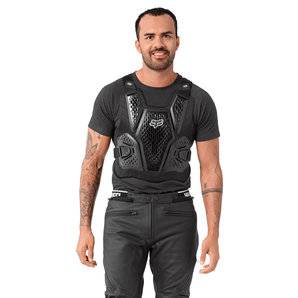 FOX Raceframe Impact Brystpanser Sort L/XL