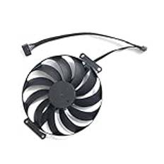 Datorkomponenter 95mm T129215SU CF1010U12S 12V 0.45A 6Pin Graphic Card Cooler Fans Compatible with RTX 3060 3070 Fan(Gold)