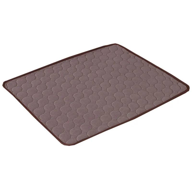 Cooling Mat for Dogs and Cats - Extra Large Summer Pet Bed - Coffee / XS 40x30cm (XS 40x30cm)