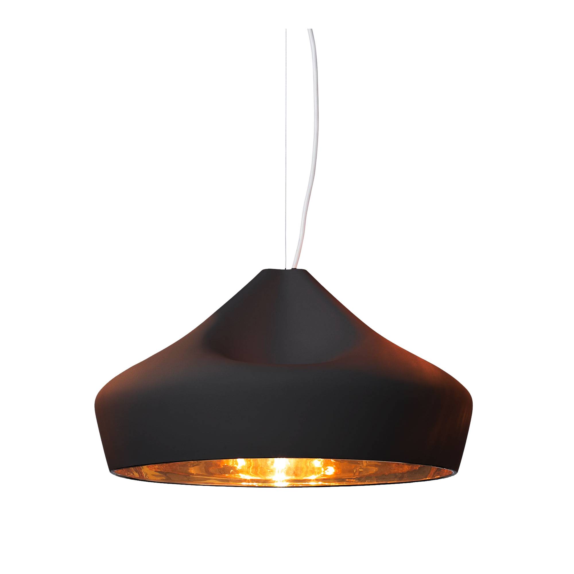 Marset - Pleat Box 47 E27 - Black, Gold - Pendellampor - Mashallah,Xavier Mañosa - Svart