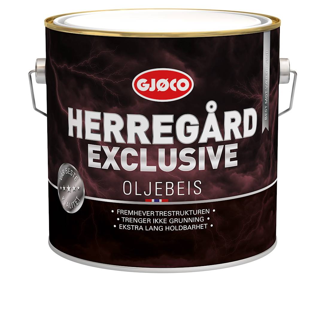 Gjøco Herregård Exclusive Oljebeis: Oljelasyr 9 liter