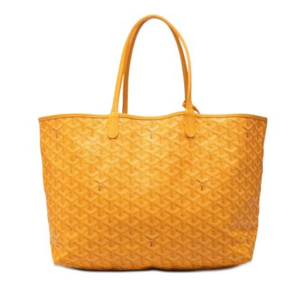 Goyard Vintage Pre-owned Saint Louis PM Tote Bag - Vintage - Dame - Gul - ONE SIZE - Uld