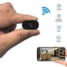 Mini WiFi kamera med HD 1080P nattesyn og bevægelsesalarm