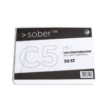 Kuvert C5 H2 FH Mayer vit 80g