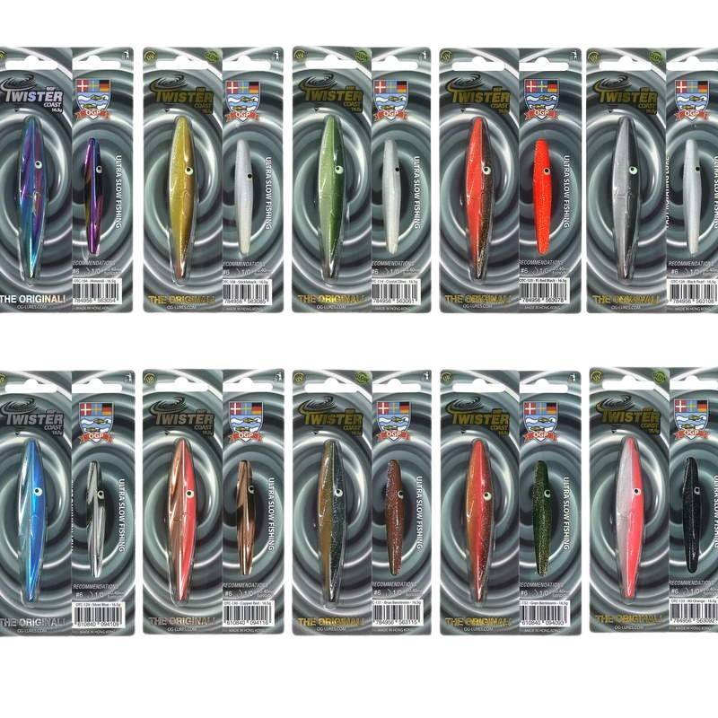 OGP Twister Coast - Rotation Gennemløber - 16.5g / Brun Børsteorm
